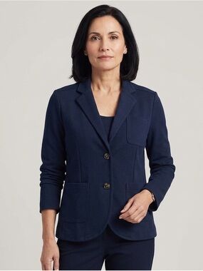 Lands' End‎ Women's Navy Blazer
